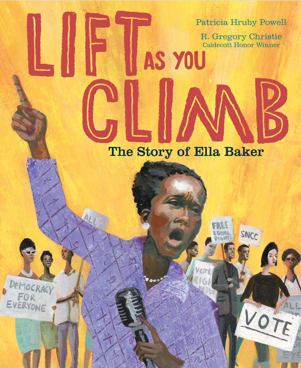 Absolutely love this magnificent story of Ella Baker! @PatriciaHPowell @rgcillustration @SimonKIDS #CivilRights #kidlit bit.ly/35q7K75