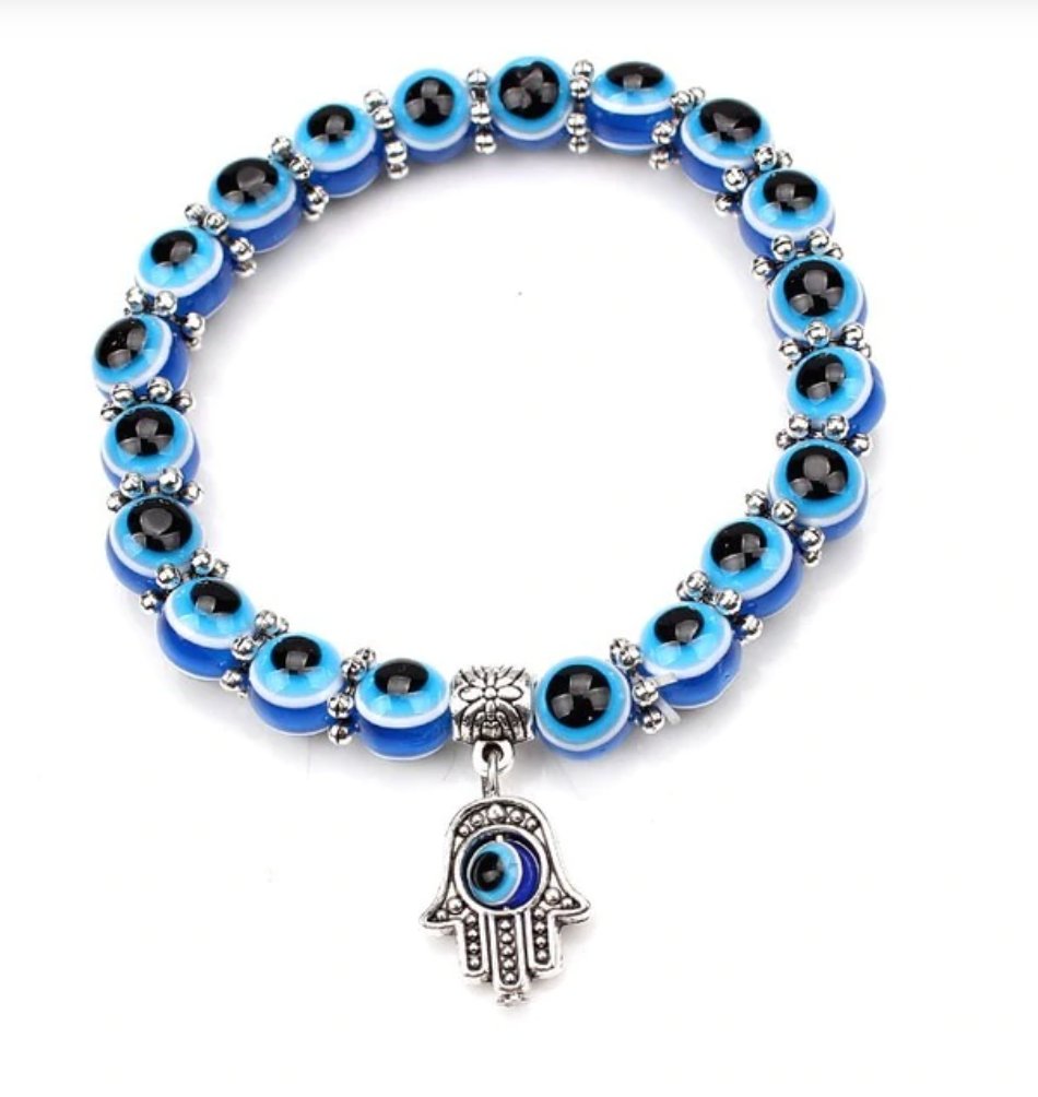 MandalaHz's tweet photo. Blue Hamsa Hand Bracelet! Link in Bio! https://t.co/jzpvOGXPoV