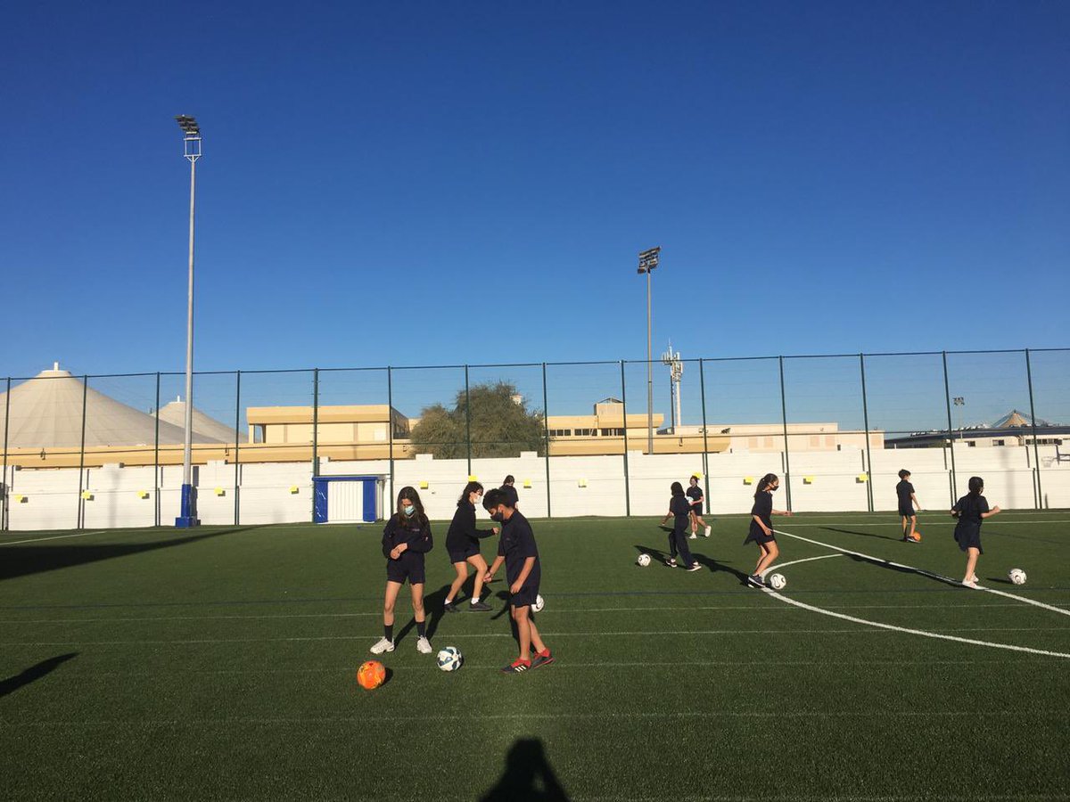 Our students and PE team have loved our careful, socially distanced return to invasion games this week! Touch base if you want to know more about our safety protocols, happy to share. #safepe #fun #physicaldevelopment <a href="/CHolmesPE/">Chris Holmes</a> <a href="/EivesSbs/">Eives_sbs</a>