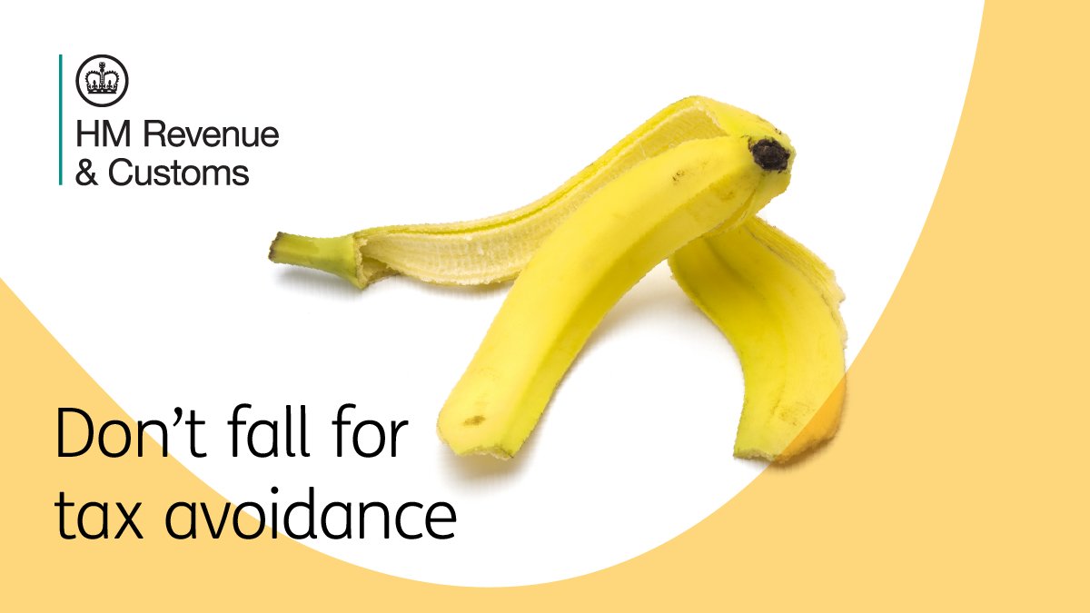 Tax avoidance doesn’t pay. If it looks too good to be true, it almost certainly is. Find out how to spot avoidance schemes. Here’s HMRC’s handy guidance. #dontgetcaughtout 
taxavoidanceexplained.campaign.gov.uk/?utm_source=t.…