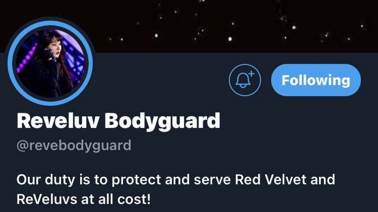  @DoctorReveluv ;  @revebodyguard