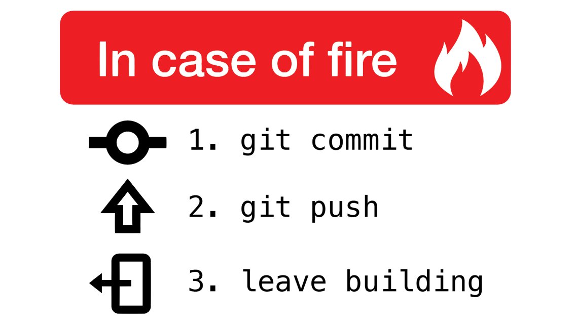 CodeLoccol's tweet image. Tu peux être un #CS (Codeur du Sahel) si tu comprends ça 👇
" IN CASE OF FIRE, GIT ADD GIT, COMMIT GIT, PUSH AND THEN LEAVE THE ROOM. "
#Code4Change #SahelCoders