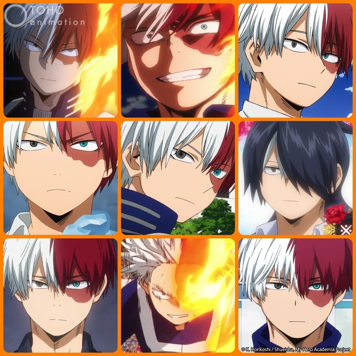 Crunchyroll's tweet photo. 🎉 1/11 🎊 Happy Birthday, Todoroki Shōto!

🔥Thank you for proving that you can keep fighting to become who you want to be! Excited to see you inspire a new generation of heroes! ❄️ https://t.co/AwzjoJ2pfA