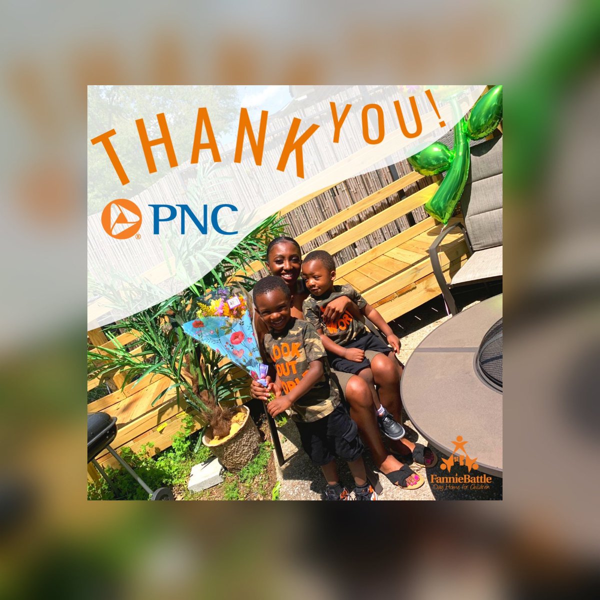 We are proud to support <a href="/FannieBattle/">Fannie Battle Day Home</a> for providing high-quality &amp; affordable childcare for hard working families in our community. Thank you for all you do for our youngest learners and their families 🙌🏼
 #childcare #PNCGrowUpGreat