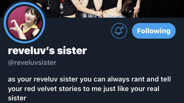  @reveluvsdriver ;  @reveluvsister