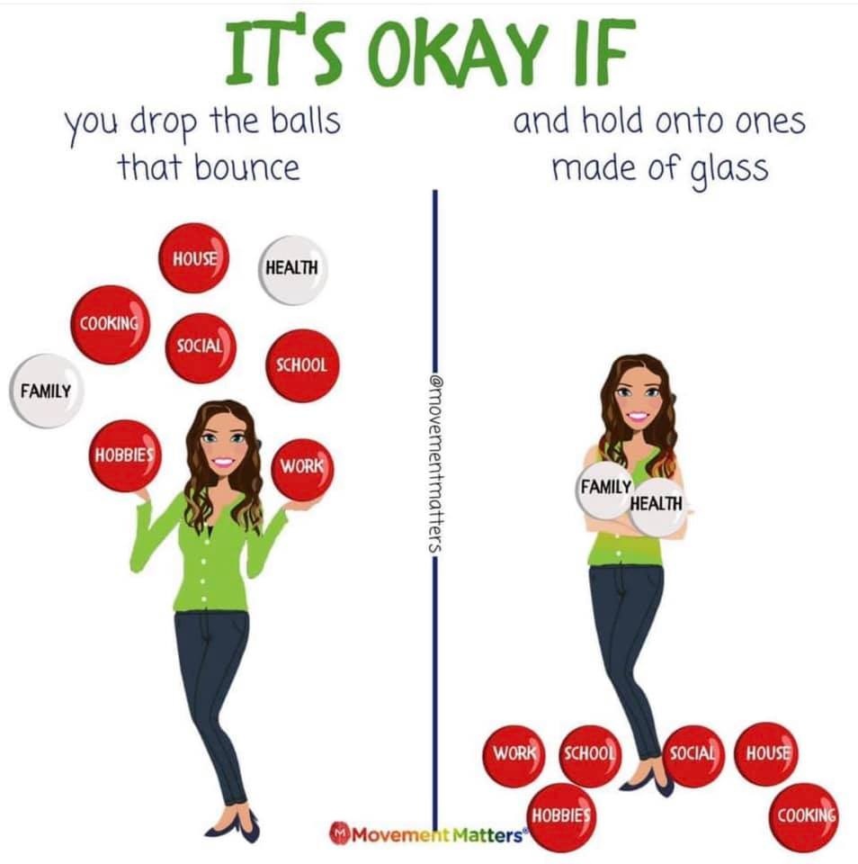 over50roadmap's tweet photo. All of the balls in the air aren't created equal. Can you relate?
#thriveinmidlife #getunstuck https://t.co/2W8m0C6GJk