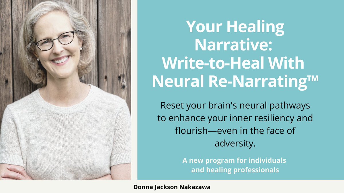 DonnaJackNak's tweet image. HI Robin! Thanks for asking! I so value your work and what you do. I hope this helps bring a little bit of healing during these traumatic times. Here is a link where you can find out a lot more about my new program: bit.ly/39jW1rK