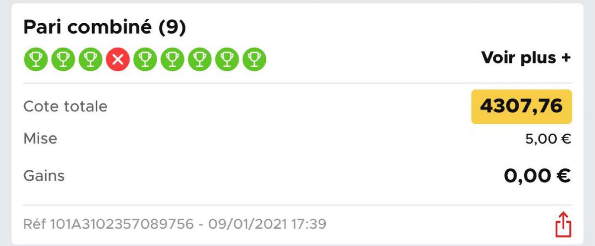 Non mais t’es pas sérieux du tous <a href="/Betclic/">Betclic 🔞</a> ! Envoie des lots de consolation chez pas fait un truc ! 🤦🏽‍♂️
