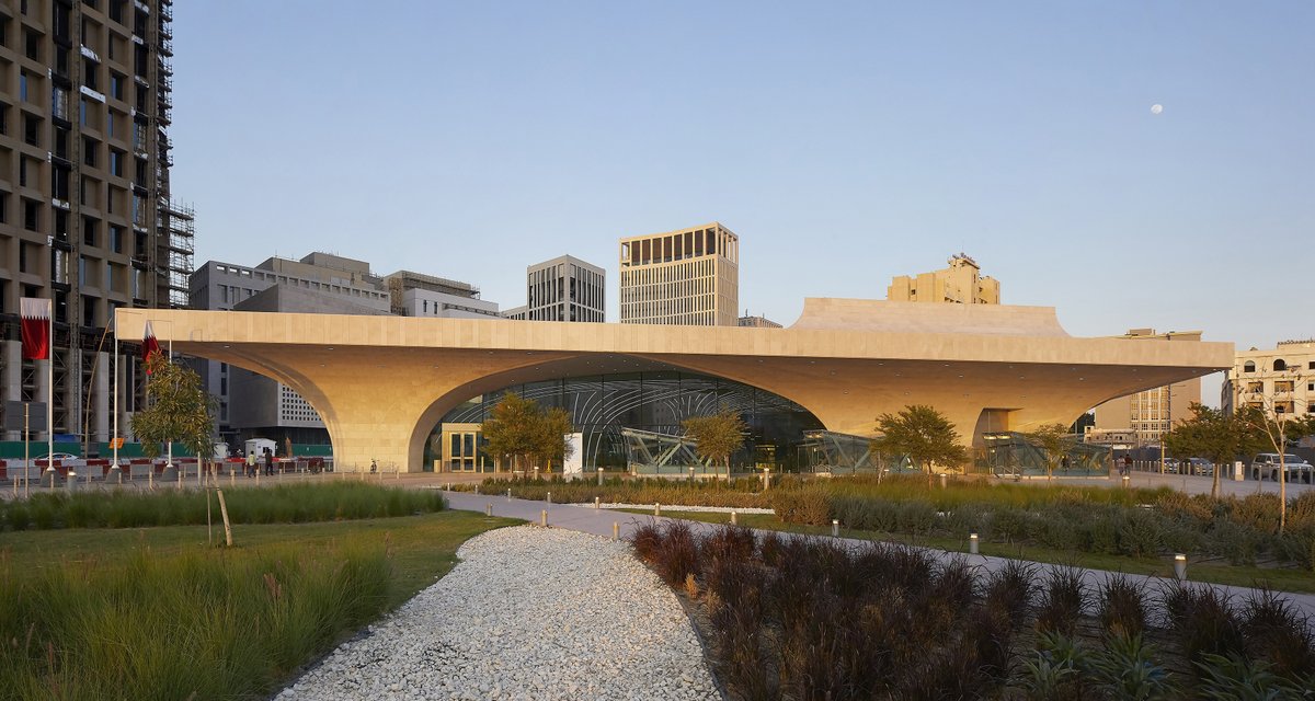 UNStudio_Arch's tweet photo. The #DohaMetro Network.

37 stations.
3 lines.
76km of tracks.
Just 7 years from concept design to the first passenger rides.

Find out more about the project, created in collaboration with the Qatar Rail: https://t.co/a3sFHoGhmT

#architecture #metronetworks #infrastructure https://t.co/ETR7J8EloF