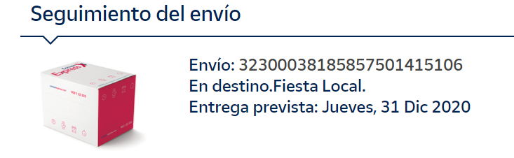veldevelop's tweet photo. @CorreosExpress 
Esperando a ser entregado de Vergüenza es poco https://t.co/9cBBErEpAe