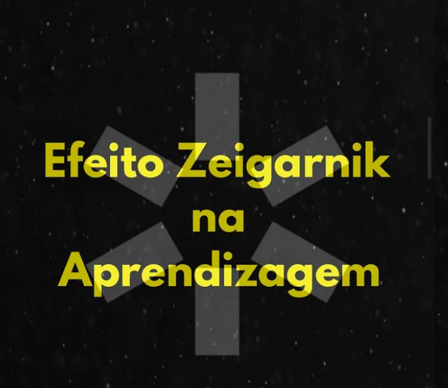 Você já se pegou pensando em um projeto parcialmente concluído quando estava tentando se concentrar em outras coisas? Ou lembrou daquele artigo que você começou a ler, mas não acabou?
Se sim, você experimentou o efeito Zeigarnik. Veja mais em:  bit.ly/38yC4yf