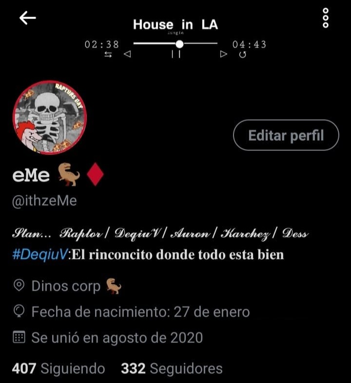 ithzeMe's tweet image. La cuenta          ///   La admin 🔪