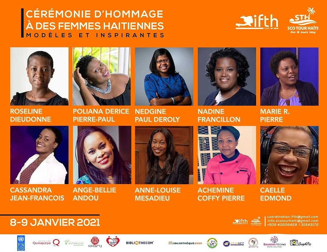 Cérémonie d'hommage à 50 femmes haïtiennes modèles et inspirantes.💖💖💖💖