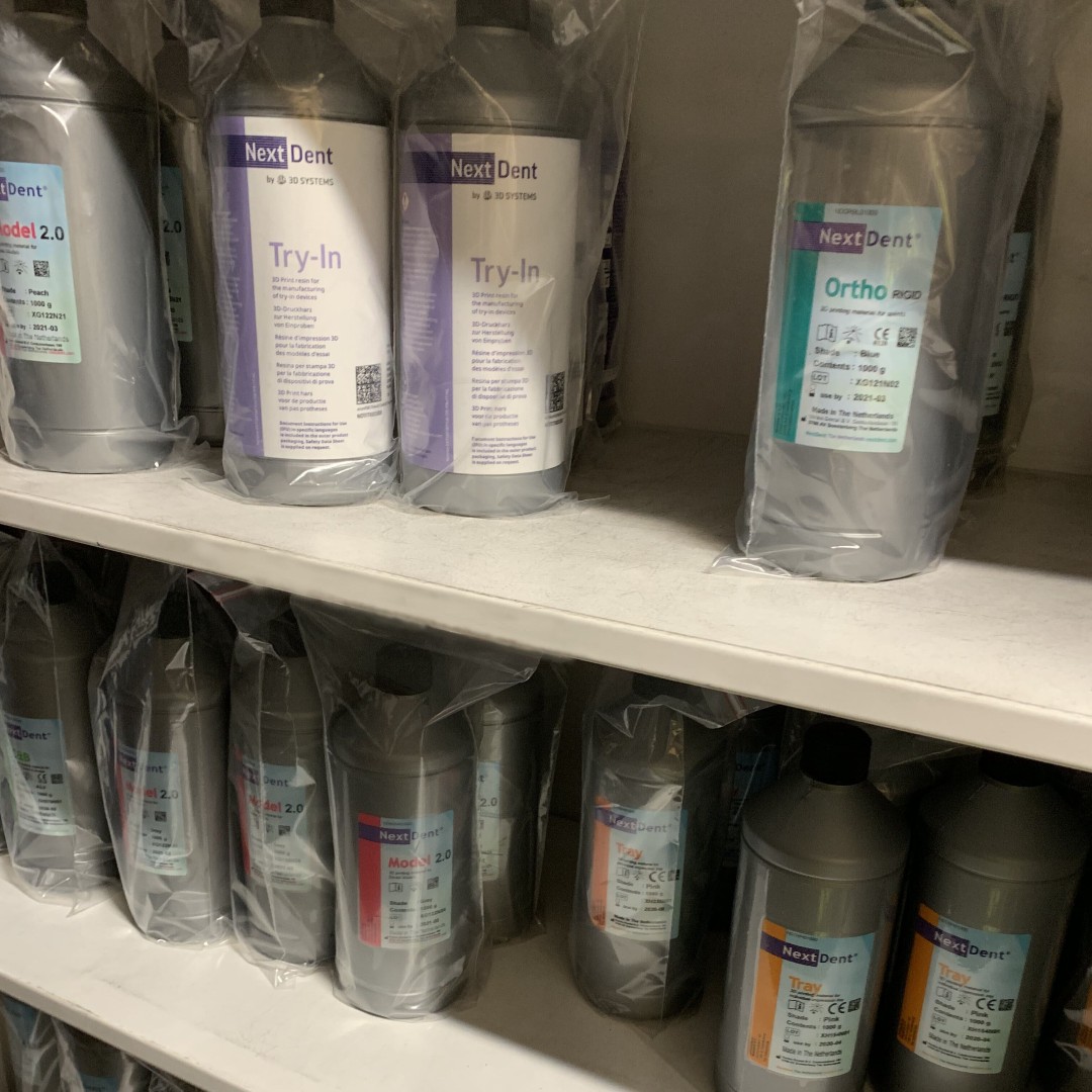 We hold a large range of NextDent resins in stock. Call 01422 364 213 to order.
