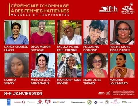 Cérémonie d'hommage à 50 femmes haïtiennes modèles et inspirantes.💖💖💖💖