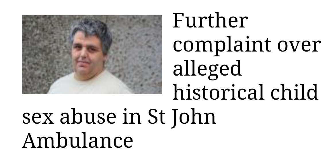 1/ It took me 20 years to try and hold St.Johns Ambulance to account. I was ignored and mocked. Laughed at and told it never happened.  @tusla finally completed an investigation into the abuse myself and others suffered and our allegations were founded by their retrospective team