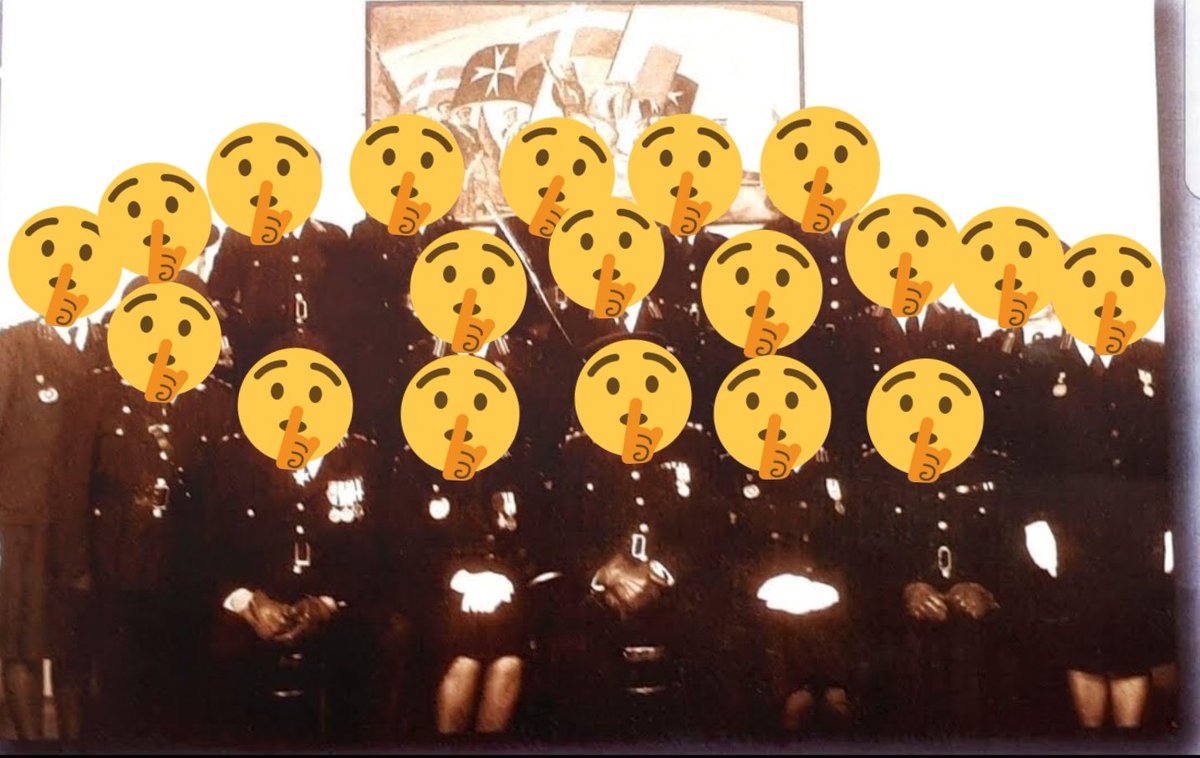 2/ Despite allegations going back to the 1960s about the senior officer. The perpetrator was allowed to remain a member until the early 2000s. Eventually he was, persuaded to resign as a sadly belated attempt to protect vulnerable children.They even Photoshopped him out of photos