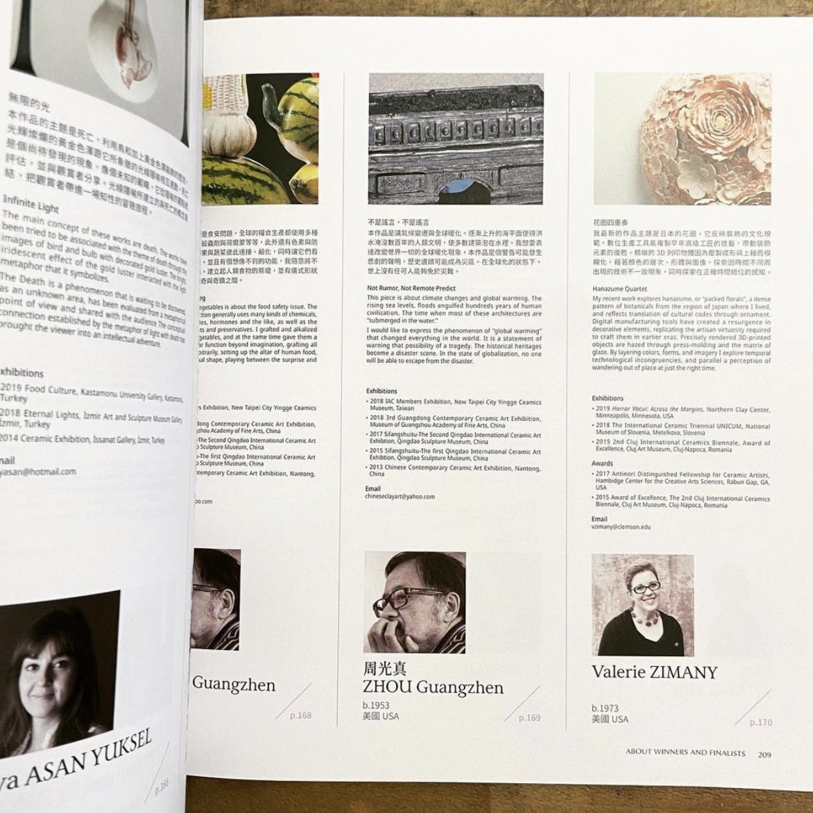 Clemson Visual Arts (@clemsonvisarts) on Twitter photo Congratulations to our Art Dept. Chair, <a href="/VZimany/">Valerie Zimany</a> for being selected to participate in the internationally acclaimed Taiwan Ceramics Biennale Exhibition at the New Taipei City Yingge Ceramics Museum.
#clemsonvisualarts #Yingge #CeramicsMuseum Congratulations to our Art Dept. Chair, <a href="/VZimany/">Valerie Zimany</a> for being selected to participate in the internationally acclaimed Taiwan Ceramics Biennale Exhibition at the New Taipei City Yingge Ceramics Museum.
#clemsonvisualarts #Yingge #CeramicsMuseum