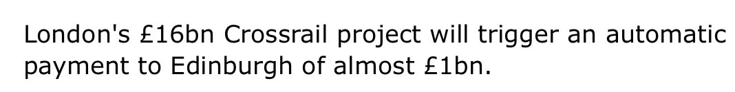 Scotland pays for London’s Crossrail project.MYTHWe receive additional funding via Barnett consequentials  http://whytepaper.wordpress.com/2015/09/13/mem …