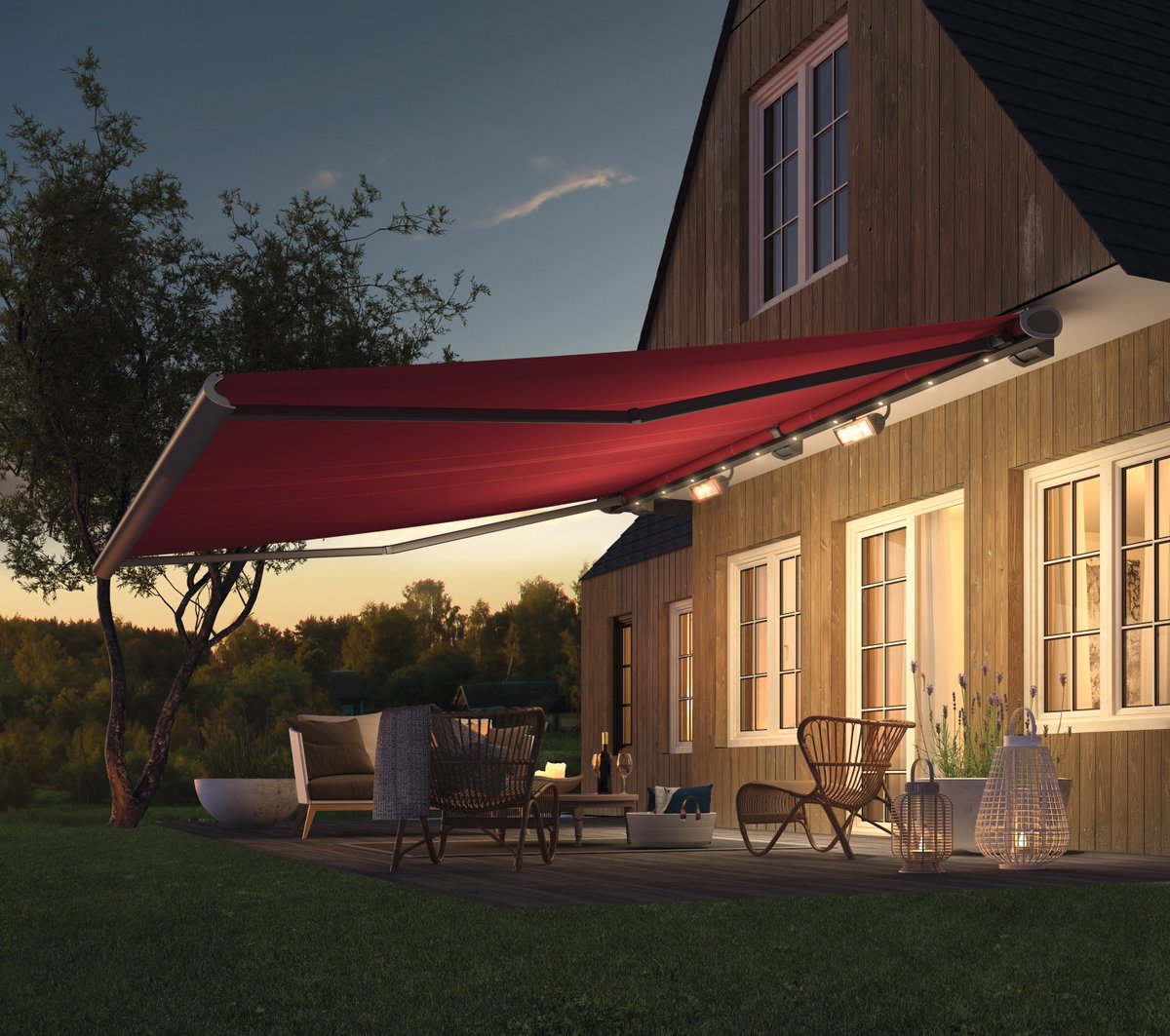 Embrace your #outdoor space even during these chilly evenings with a Haus awning from Appeal. With optional lighting and heating, you can #escape the home and enjoy your outdoor space well into the evening.

Find out more here: appealshading.com/awnings

#gardenstyle #home #awning
