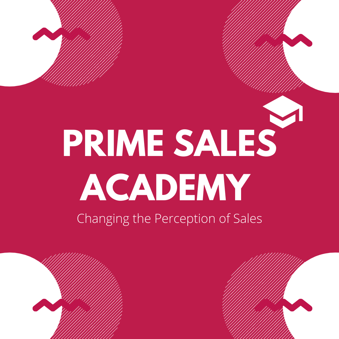 🚨 ANNOUNCEMENT 🚨

Continuing with our mission to change the perception of sales and make it a career of choice; we’re delighted to announce the launch of our 2021 Prime Sales Academy 

Look out for more information over the coming days!