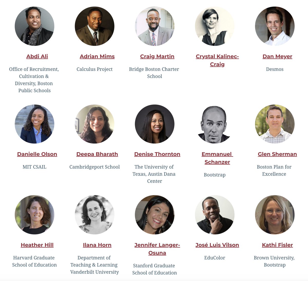 bjfr's tweet image. Hey math teacher friends... we have a terrific free virtual conference coming up about the Future of Math Teacher Professional Learning on Jan 28 and Feb 2. Join an incredible group of folks imagining the future of math! Register here: tsl.mit.edu/inspire-math-c… #iteachmath #mtbos