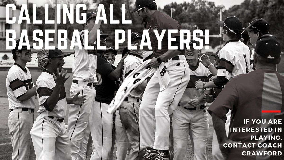 For any boy currently at Butler, or in 7th/8th grade at a traditional middle school, interested in playing baseball at Butler for head coach Tim Brown, please contact assistant coach, Doug Crawford! (doug.crawford@jefferson.kyschools.us)