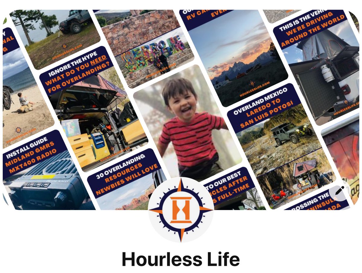 Our new Pinterest boards are live. This is one of the places we’ll be posting about our drive around the world. 🌎 

#overlanding #fulltimetravel