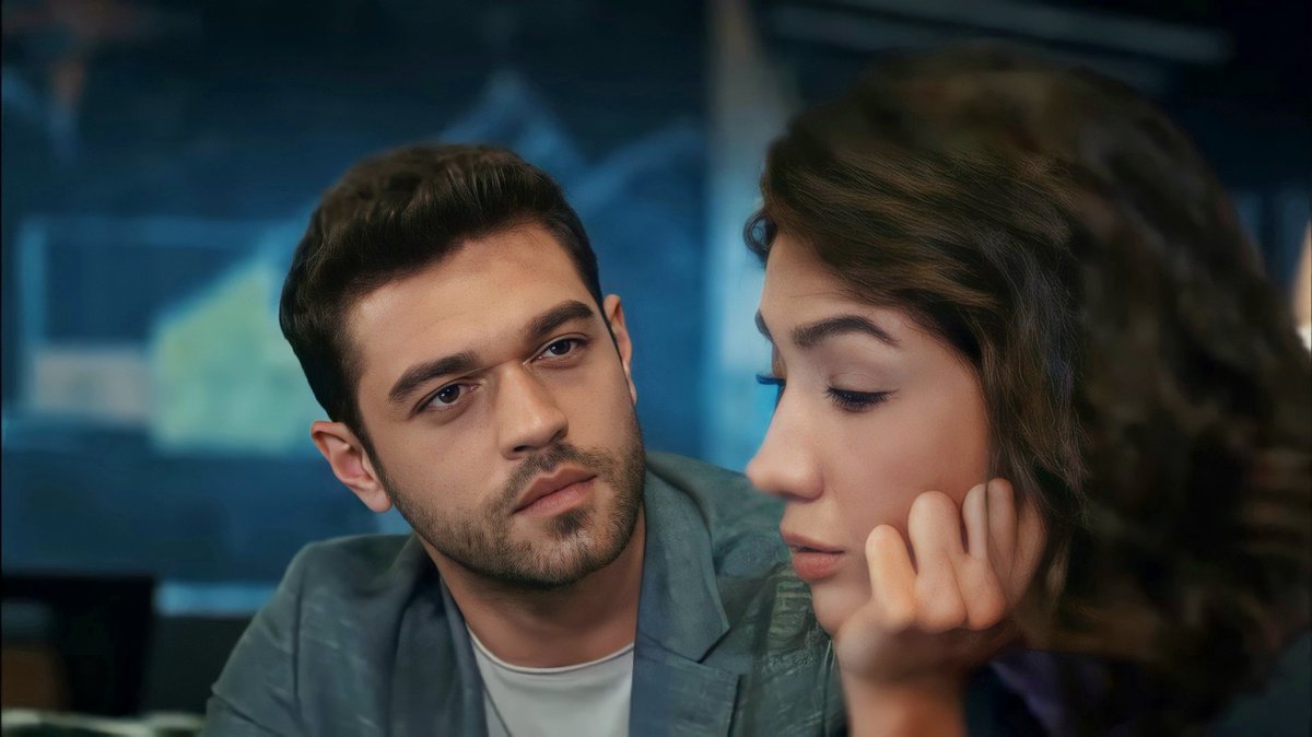 Thread of Demir Erendil looking at Selin Sever as if he would eat her