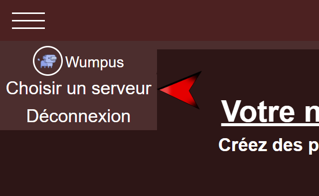 kaniwork_'s tweet photo. Configurer Kanishiel via le site

Rien de plus simple ! 
Accéder à https://t.co/W8ATqBh0dF, puis connectez-vous à votre discord en haut à gauche du site, puis cliquez sur "Choisir un serveur" https://t.co/USVVVASjdy