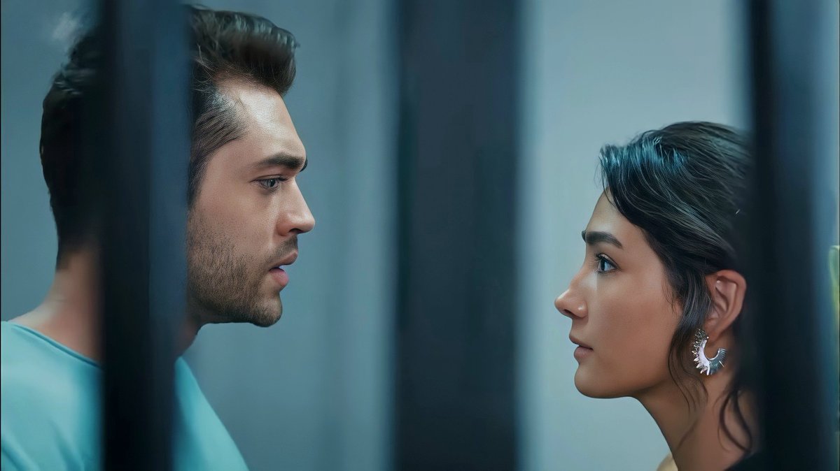 Thread of Demir Erendil looking at Selin Sever as if he would eat her