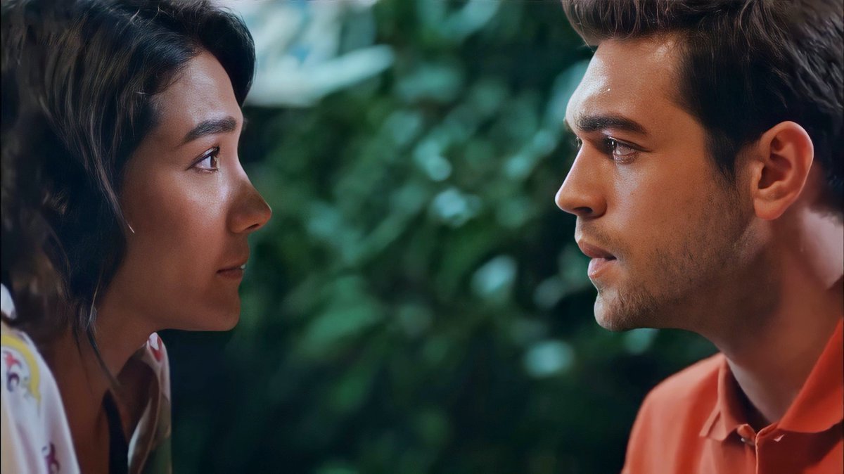 Thread of Demir Erendil looking at Selin Sever as if he would eat her