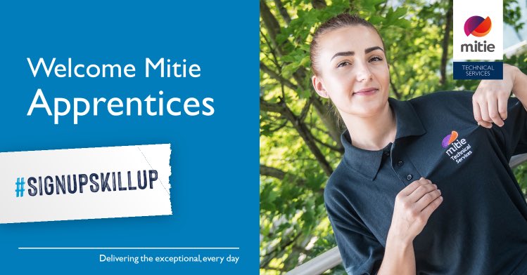 AndyRThompson's tweet image. I’m delighted to welcome 16 new Technical apprentices to Mitie today as part of our January intake. Fantastic to have you all onboard #Mitie #SignUpSkillUp