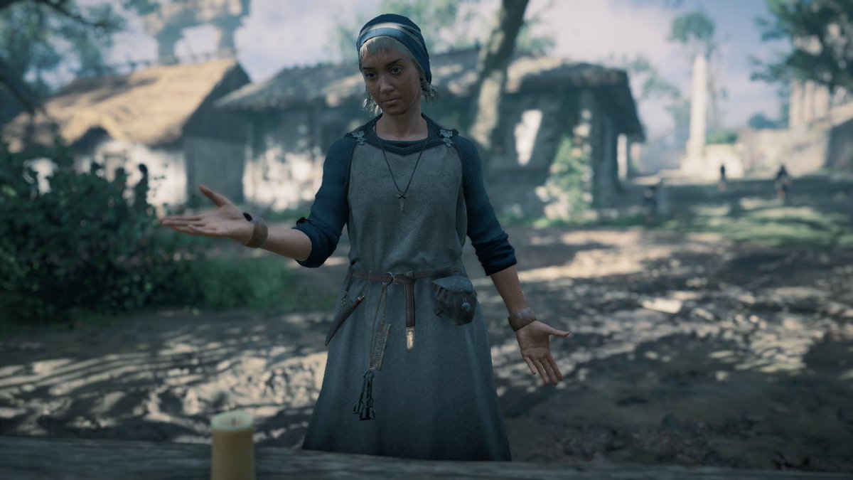 I'm a bit skeptical about these two ladies' belt (first pic), as most Anglo-Saxon people wore thin leather belts (pic 2) or tablet-woven fabric belts (mostly women, pic 3). I have never encountered that style of belt for this period before. But that might be me being ignorant. 