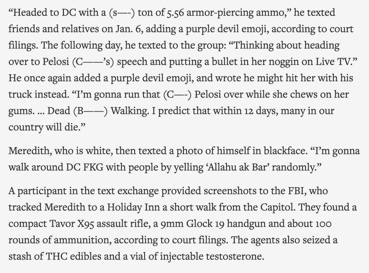 This example in particular, as well as the guy who came with home-made napalm.