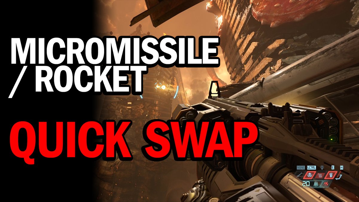 UnderTheMayo's tweet photo. Micromissiles and Rocket quick swapping, great for console players.
https://t.co/O17b7uGUWg
#DoomEternal #Doom #doometernalswitch https://t.co/s6RWHNf8VA
