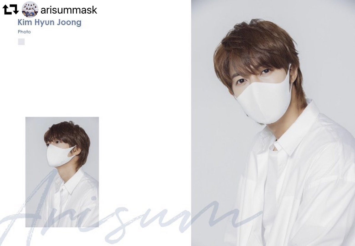 MKHJ_11010606's tweet photo. Arisum口罩代言人-金賢重
#repost @arisummask
口罩公司網址 www. https://t.co/bNWjpxAy5t
#아리숨마스크 #ArisumMask #FunctionalMask #WashableMask #DailyMask #hyunjoong860606 #Kim Hyun Joong
#김현중
#金賢重 https://t.co/RXeU0pCytN