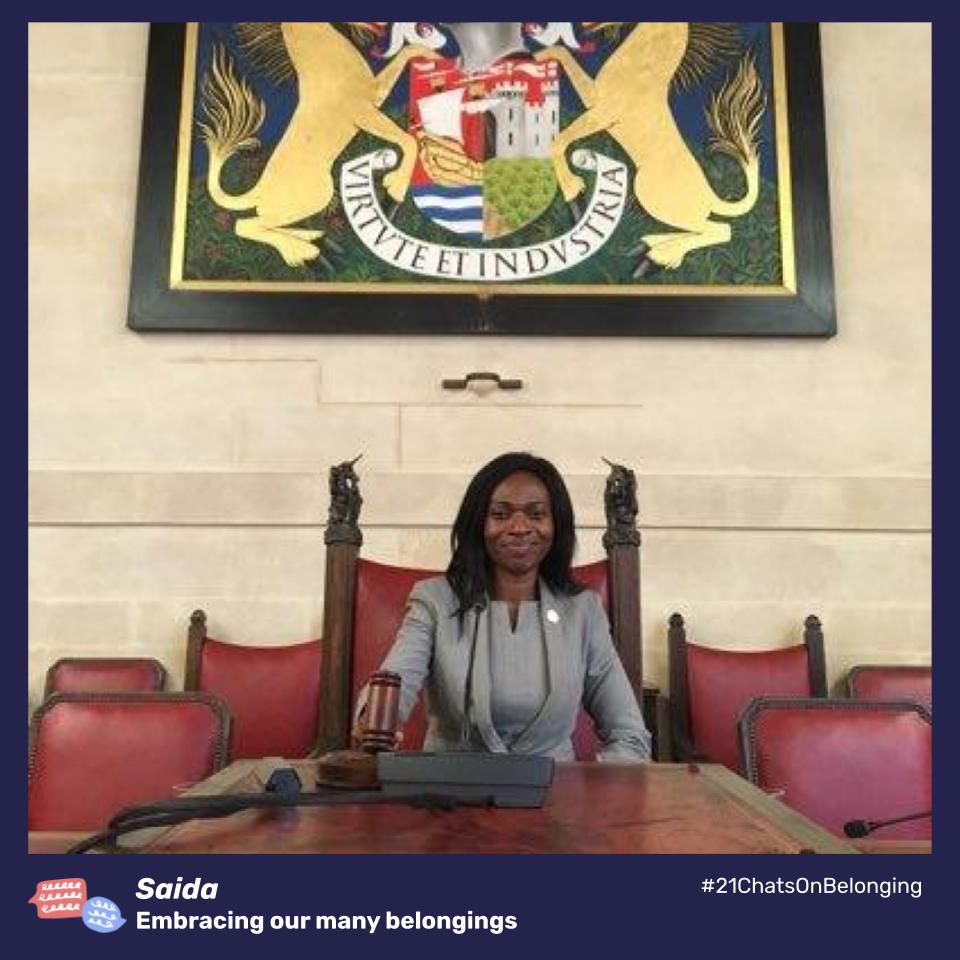 OurBelonging's tweet photo. #2 of my #21ChatsOnBelonging is with the inspiring @SaidaBello. As a solicitor she's supported local charities & civil services strengthen #Equality #Diversity #inclusion (EDI) in their communities!
Read more here: https://t.co/zLj55HWHoI
#OurSharedBelonging https://t.co/T7FEgglEHq