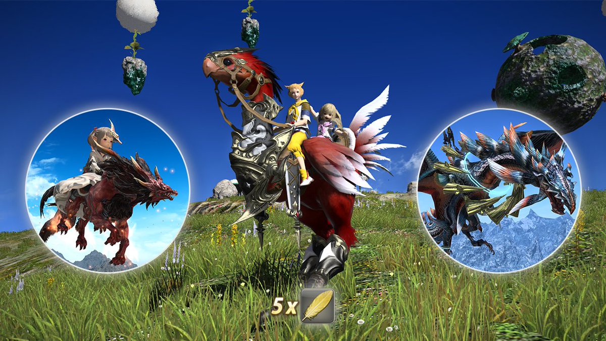 Amber Draught Chocobo Managarm Twintania Invite your friends to return to #...