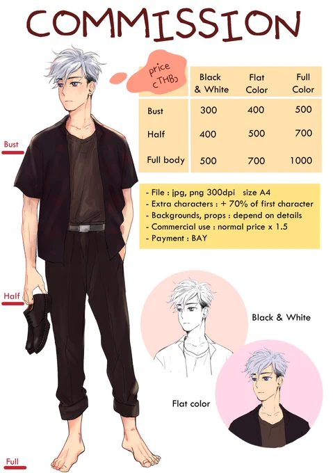 ?? commission ?
ได้แปะเรทราคาดีๆซักที 
สอบถามเพิ่มเติมทาง dm ได้เลยค่ะ
???????????
#perdcmms 