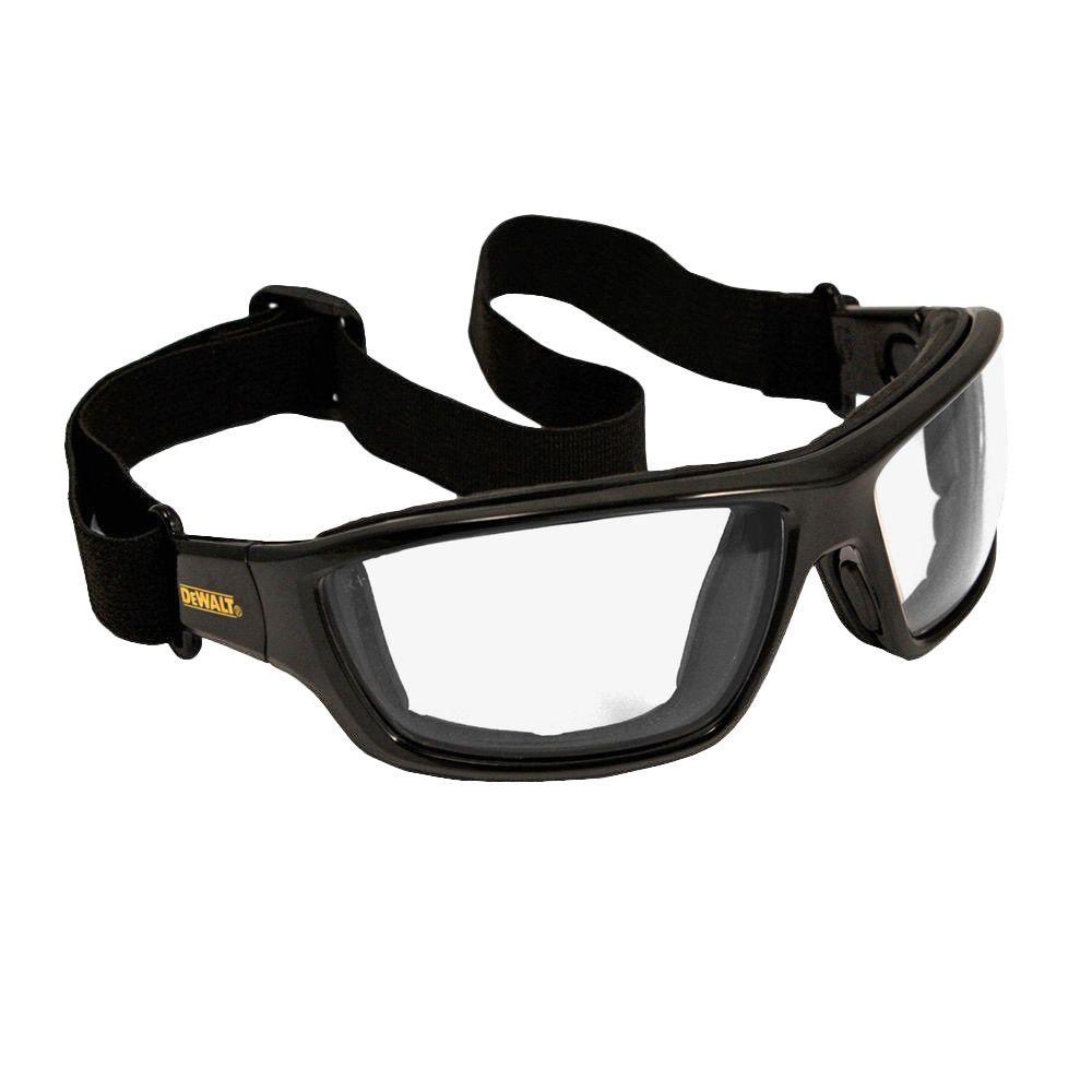 I’m really fond of a configuration available at most Lowe’s or Home Depot, it’s a protective eyewear product by Dewalt that changes from sunglasses to goggles when you remove the arms. clip and go design and run about 20$ or less. Dewalt DPG83-11 part number on Amazon.