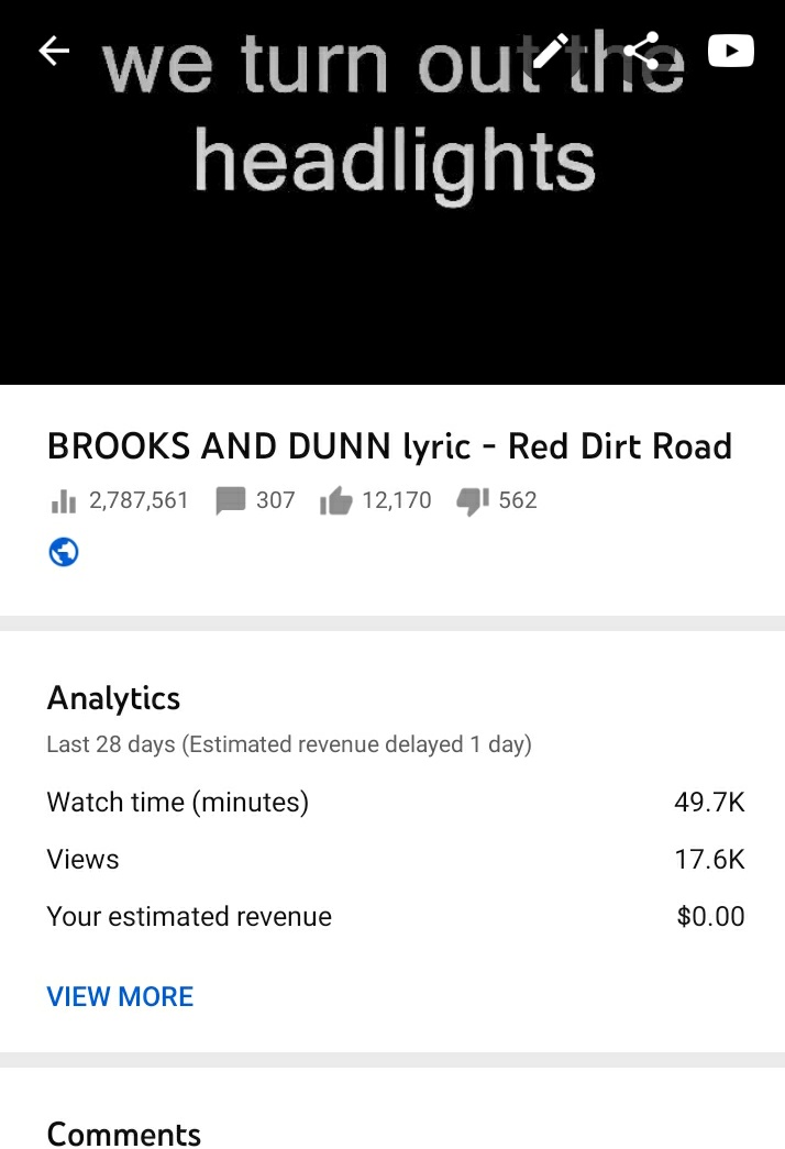 DjSuperPanda's tweet photo. When a lyric video you made 10 years ago gets more views than your normal content xD will say im very proud of my ONLY "viral" video but at the same time kinda upset, one day! We will get there One...day.. https://t.co/tCqdksKXOX