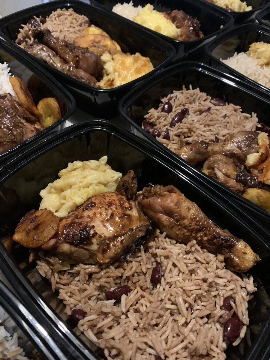 Jerk Chicken meals for homeless young people back in December