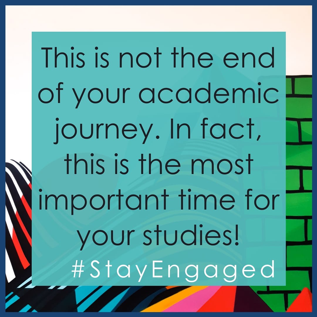 JCSFCollege's tweet image. Now it is more important than ever to engage in remote learning, work &amp;amp; assessments set by your teachers! All student work will be used to calculate end-of-year results. #StayEngaged #CompleteWork #CompleteAssignments #MeetDeadlines #DailyMotivation #TeacherAssessedGrades