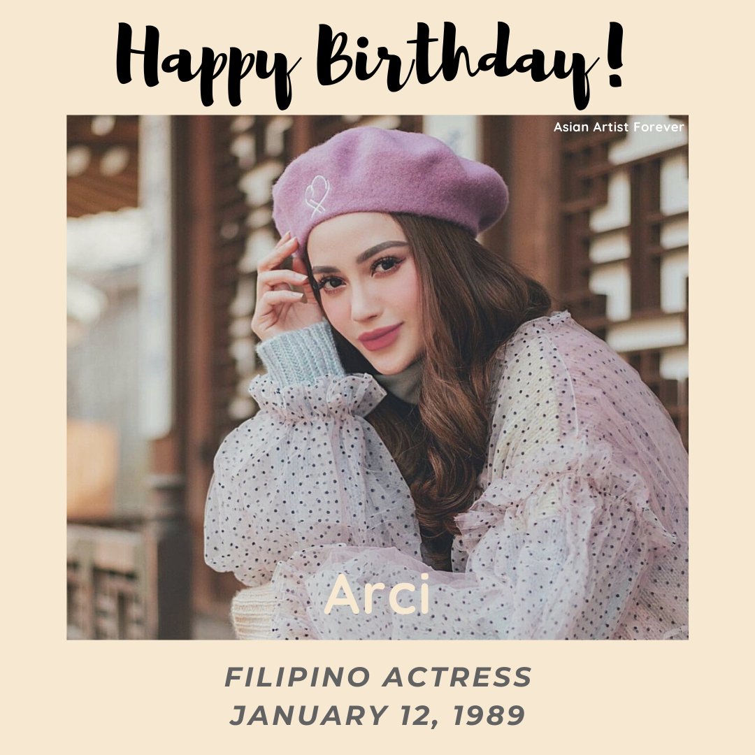 Happy Birthday Arci Muñoz...   