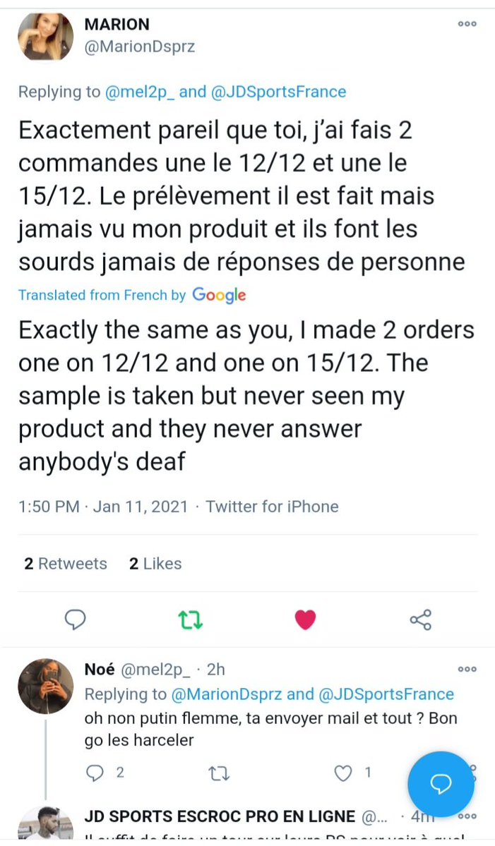DontOrderFromJD's tweet photo. ⚠️Same shit @JDSportsFrance❗👇
Check out➡️@EscrocPro with
thousands of similar tweets
Actually 1,912 ..and counting............! https://t.co/SFiacNhsTM