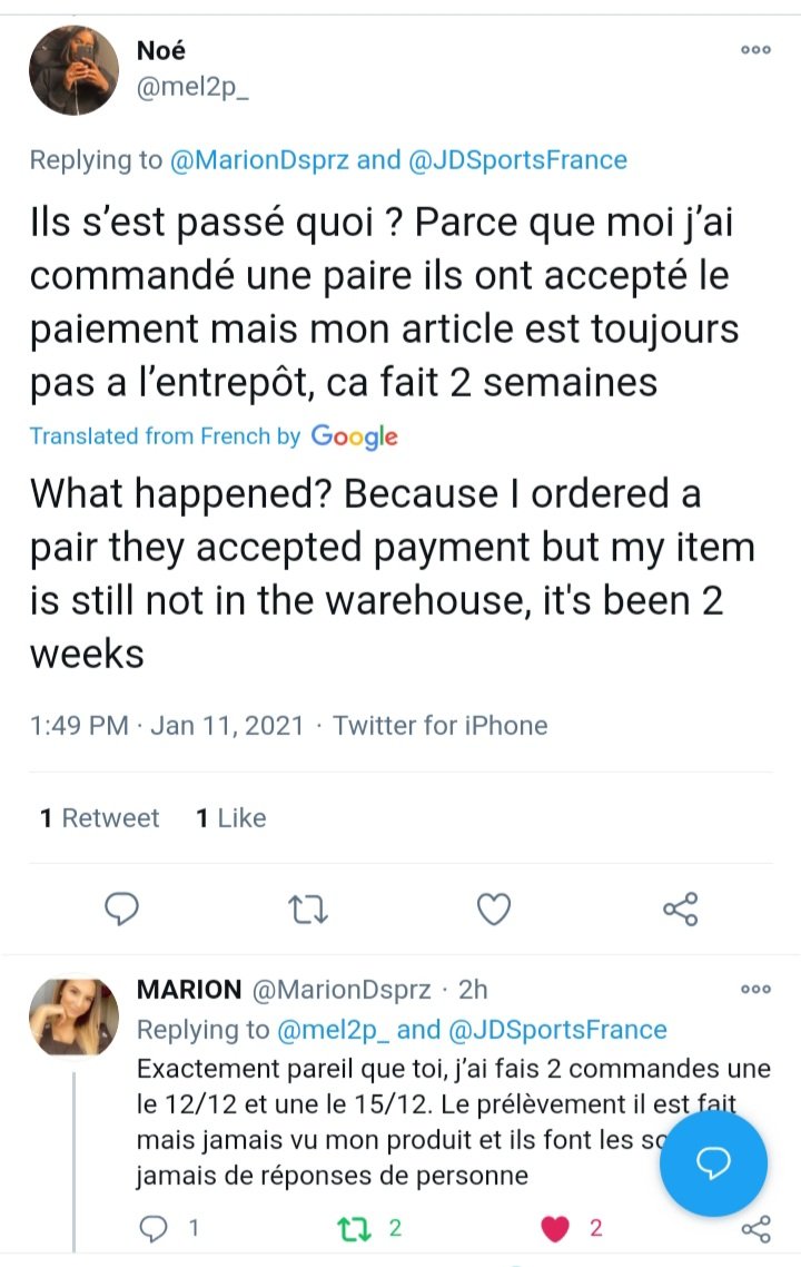 DontOrderFromJD's tweet photo. ⚠️Same shit @JDSportsFrance❗👇
Check out➡️@EscrocPro with
thousands of similar tweets
Actually 1,912 ..and counting............! https://t.co/SFiacNhsTM