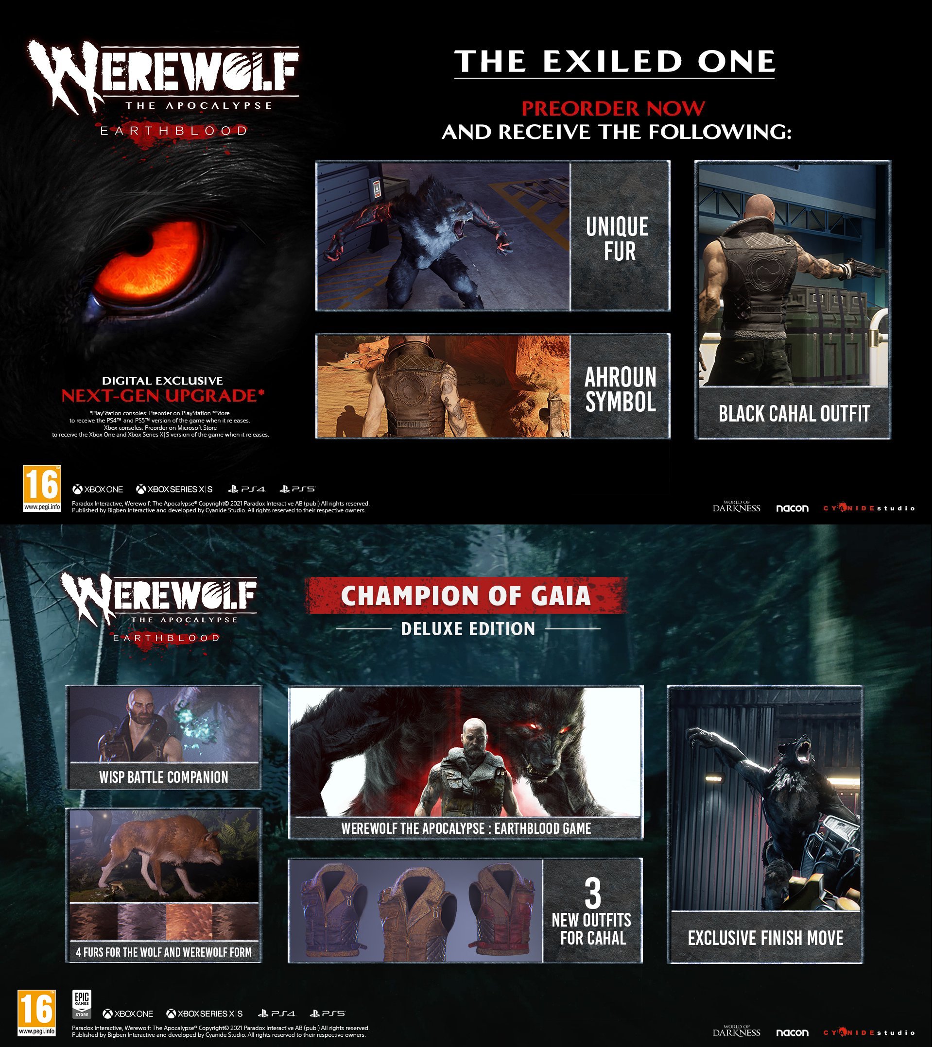 Werewolf: The Apocalypse Earthblood - PS4, PlayStation 4