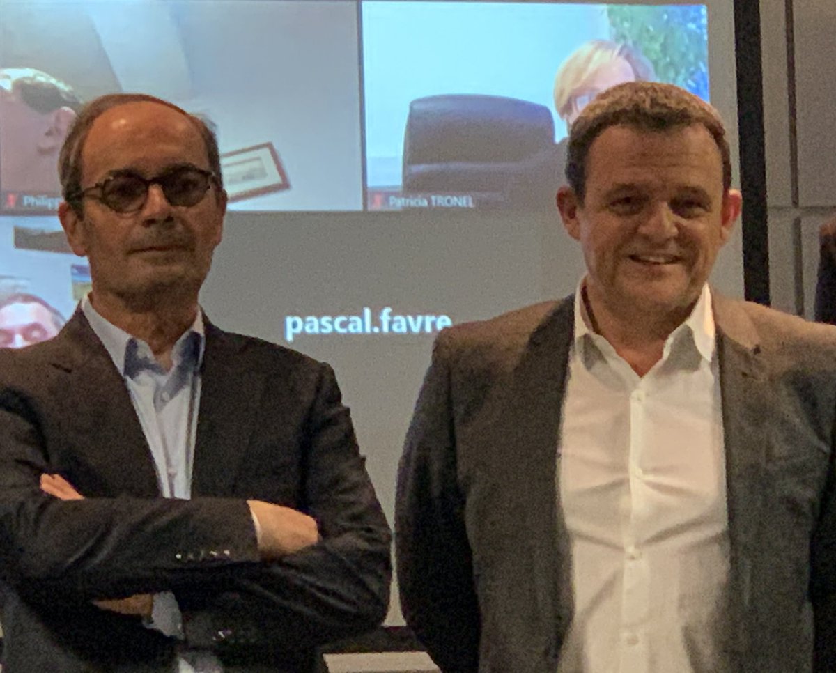 Très heureux de l’élection de Gilles Courtaix à la présidence <a href="/medeflyonrhone/">MEDEF Lyon-Rhône</a> en succession de <a href="/LFIARD/">Laurent Fiard</a> qui a ravi les adhérents durant ses 7 ans de président #bravo #merci