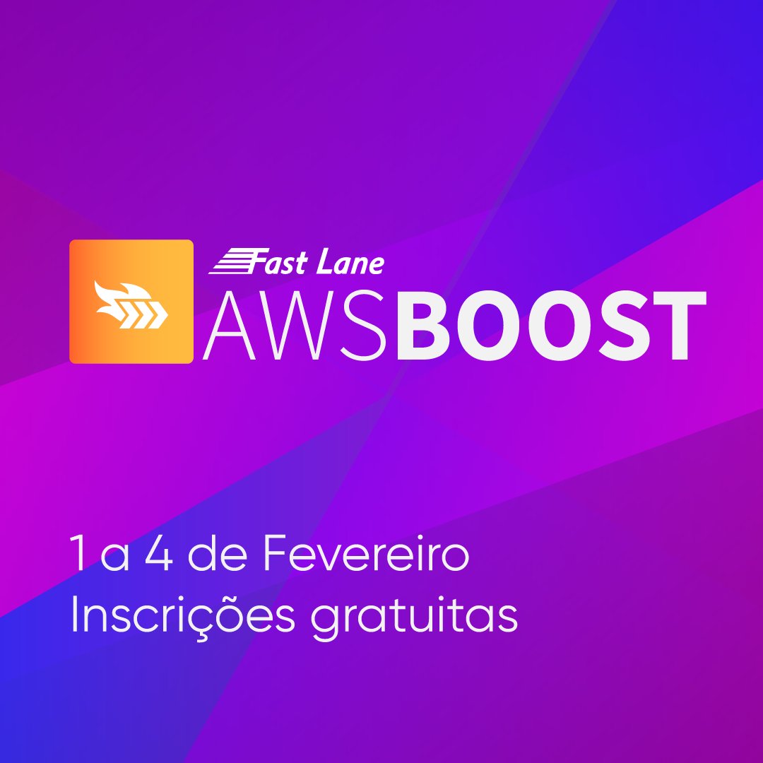 FastLaneBr's tweet image. ✴ Inscreva-se gratuitamente na terceira edição do #AWSBoost, do dia 1 a 4 de Fevereiro, das 18h às 20h!

✅ Inscrições: mla.bs/ed8d3830

#fastlane #conectandovocêanovaera #tecnologia